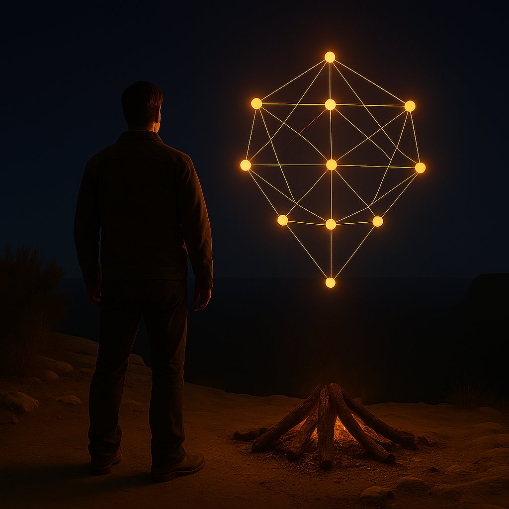 AI as modern fire illustration